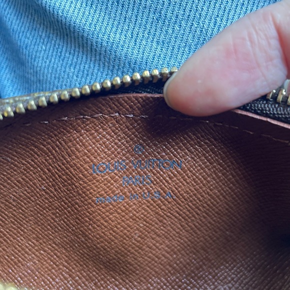 SOLD - 100% authentic vintage Louis Vuitton papillon pouchette - Picture 8 of 9